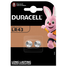 DURACELL LR43 ALKALI-MANGAAN 1,5 VOLT - BP2