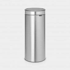 AFVALVERZAMELAAR 30L TOUCH BIN MATT STEEL FPP