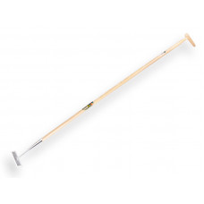 SCHOFFEL 16 CM. VERZINKT VIERZIJDIG SCHERP, MET STEEL + HILT 160 X 2,8
