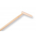 SCHOFFEL 16 CM. VERZINKT VIERZIJDIG SCHERP, MET STEEL + HILT 160 X 2,8