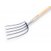 MESTVORK ATLAS MET 5 TANDEN, BLAUW, MET T-STEEL 85 CM.