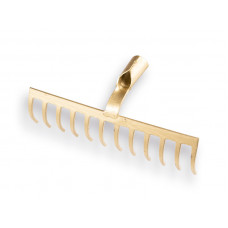 TUINHARK OFFNER 12 TANDS MET OPEN DUL, ZONDER STEEL.