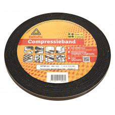 COMPRESSIEBAND ZWART 8MX 20/4