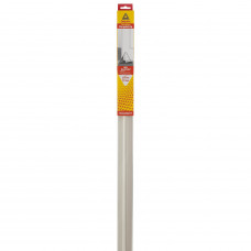 DORPELSTRIP/FLAP SCHROEFB. 1.10MX41 MMX20 MM WIT K.STOF