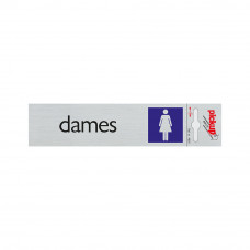 BORD ALULOOK DAMES 165X44 MM ZELFKLEVEND