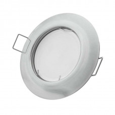 INBOUWSPOT ROND 51MM VAST CHROOM