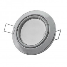 INBOUWSPOT ROND 51MM KANTEL CHROOM