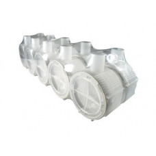 INBOUWDOOS 40MM TRANSPARANT 10ST