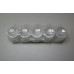 INBOUWDOOS 40MM TRANSPARANT 10ST