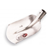 SILVER, HOLLANDER SANDSCHAUFEL, GROßE 0, 1/2 GEHOBEN, STEMPEL "PIK AS"
