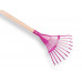 KINDERBLADHARK PURPER MET GETAILLEERDE STEEL.