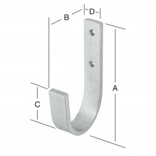 OPHANGHAAK 8510 STAAL VERZINKT LOS (15X87X32X38MM)