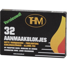 AANMAAKBLOKJES THM WIT PARAFFINE 32 STUKS