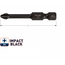 IMPACT SCHROEFBIT PH 1, L=50,E6.3, BASIC (VPE 2)