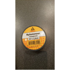 NYLON SNOER TRANSP. 25 M 1 MM
