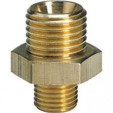 REDUCEERNIPPEL R 3/8" BUITENDRAAD, R 1/4" BUITENDRAAD