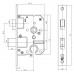 SKG2 VEILIGHEIDSCILINDERSLOT 55MM, RVS VOORPLAAT RECHTHOEKIG 25X174