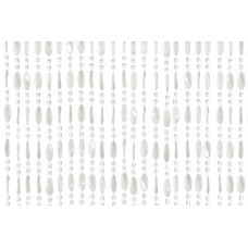 VLIEGENGORDIJN CHARLOTTE 100X240CM WIT
