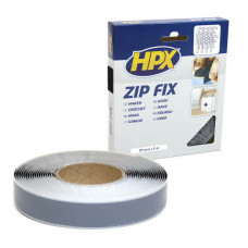 ZIP FIX KLITTENBAND (HAAK) - ZWART 20MM X 5M