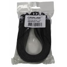GRIPLINE KNIEBESCHERMER RUBBER RIEM 320 MM, SET á 10 ST.