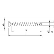 HECO-TOPIX-PLUS 5,0 X 70, PLATVERZONKEN KOP, POZI-DRIVE, VVD, A3K, ...