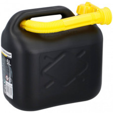 JERRYCAN 5 LITER ZWART MET TUIT DUNLOP