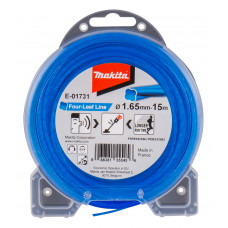 MAKITA KLAVERBLADVORMIG MAAIDRAAD 1,65X15 METER BLAUW E-01731