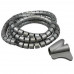 RITSSLANG 22MM 2 METER ZILVER