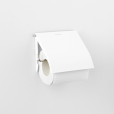 BRABANTIA RENEW TOILETROLHOUDER MET KLEP WHITE
