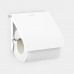 RENEW TOILETROLHOUDER MET KLEP WIT