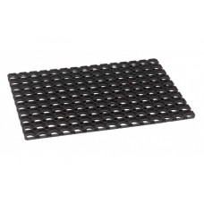 RUBBERRINGMAT ZWART 80 X 120