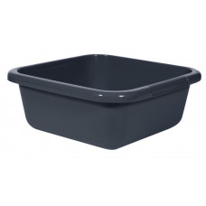 CURVER VIERKANTE BAK 10LTR. 35CM ANTRACIET