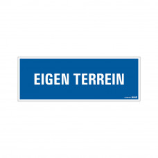 BORD EIGEN TERREIN 330X120 MM