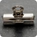 DOCUMENTKLEMMEN MET BULLDOG CLIP, 75 X 70 MM, METAAL, VERNIKKELD