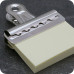 DOCUMENTKLEMMEN MET BULLDOG CLIP, 54 X 44 MM, METAAL, VERNIKKELD