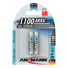 NIMH ACCU NIMH ACCU MICRO AAA TYP 1100 (MIN. 1050 MAH) 2ER BLISTERVERPAKKING