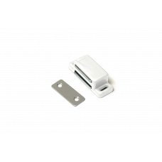 MAGNEETSNAPPER 8-SERIE MET METALEN TEGENPLAAT 4 KG WIT