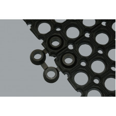 RUBBER VERBINDINGSSTUKJES ZWART -