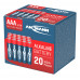 ALKALINE BATTERIJEN BIG FIVE ALKALINE BATTERIJ MICRO AAA / LR03 20PCS.
