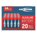 ALKALINE BATTERIJEN BIG FIVE ALKALINE BATTERIJ MIGNON AA / LR6 20PCS.B