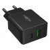 USB LADER HOME CHARGER HC218PD ZWART