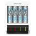 LADER NIMH / NICD COMFORT SMART + 4× AA 2100MAH
