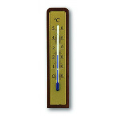 TFA BINNENTHERMOMETER ANALOOG VAN WALNOOT - BLISTER ( STUK(S) )