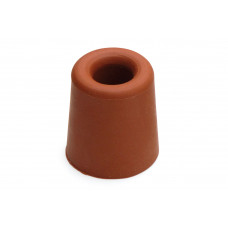 DBR 48 RO / DEURBUFFER RUBBER ROOD Ø37X48MM