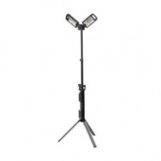 PROFESSIONAL WORKLIGHT TRIPOD TWIN HEAD ARBEITSLEUCHTE WL5000R WIEDERAUFLADBAR KABELGEBUNDEN