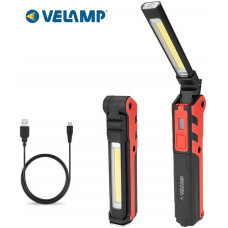 VELAMP KUBRIK: RECHARGEABLE INSPECTION LAMP + FLASHLIGHT. MULTIFUNCTIO