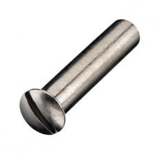 HULSMOER MESSING - VERNIKKELD - M4 X 22.5 MM