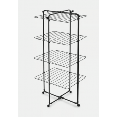 BRABANTIA HANGON DROOGTOREN 30 METER MATT BLACK BRABANTIA HANGON DROOGTOREN 30 METER MATT BLACK