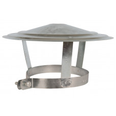 REGENKAP GEGALVANISEERD STAAL Ø170-180MM