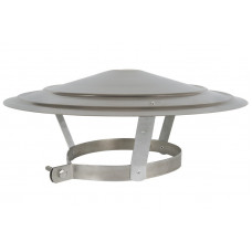 REGENKAP GEGALVANISEERD STAAL Ø200MM